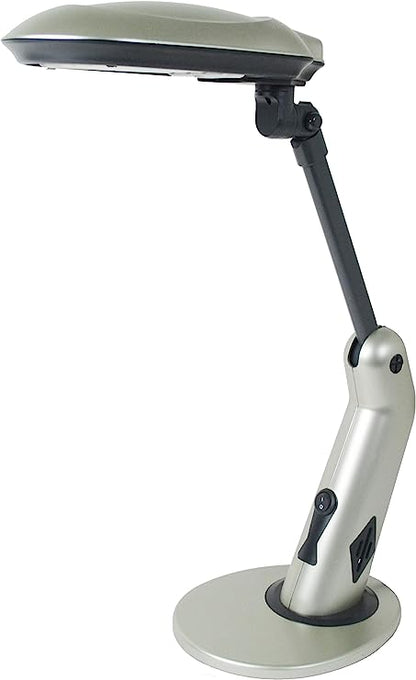 Desk Lamp Adjustable Neck 27 watts of Power. Grey SL5731RS